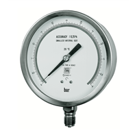 MN25 DN150 Bourdon Tube Test Gauge